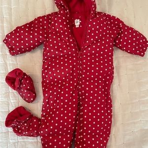 Baby snowsuit
